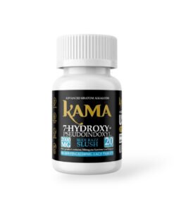 Kama 7-Hydroxy + Pseudoindoxyl Chewable Tablets Blue Razz Slush 100mg