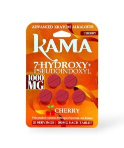 Kama 7 Hydroxy + Pseudoindoxyl Chewable Tablets Cherry 200mg Per Tablet