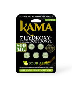 Kama 7 Hydroxy + Pseudoindoxyl Sour Apple 100mg Tablet
