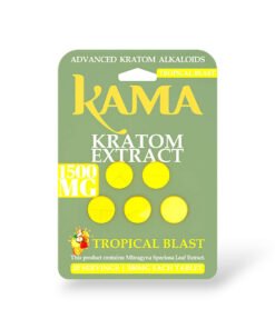Kama Kratom Extract Chewable Tablets Tropical Blast 300mg